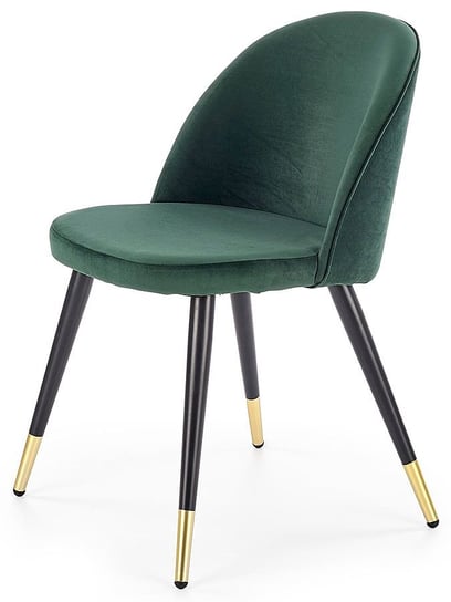 Krzesło ELIOR Noxin, zielone, 50x55x76 cm Elior