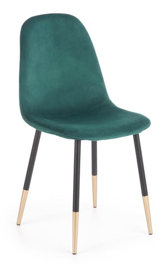 Krzesło ELIOR Oslo, zielone, 45x48x88 cm Elior