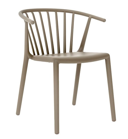 Krzesło ELIOR Peppe, piaskowe, 74,2x59x74,2 cm Elior