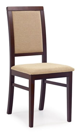 Krzesło ELIOR Prince, brązowo-beżowe, 41x43x96 cm Elior