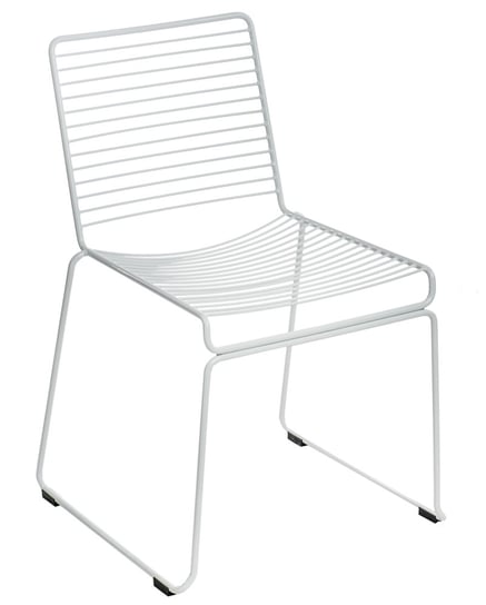 Krzesło ELIOR Seli, białe, 57x53x78 cm Elior