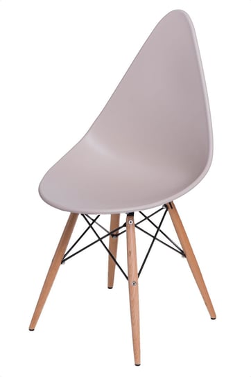 Krzesło ELIOR Todi, beżowe, 51x46x90 cm Elior