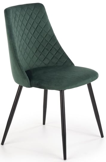 Krzesło ELIOR Tokio, ciemnozielone, 82x52x50 cm Elior