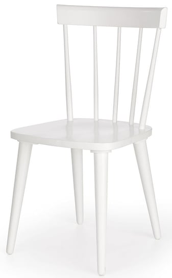 Krzesło ELIOR Ulvin, białe, 45x50x89 cm Elior