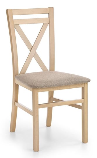 Krzesło ELIOR Vegas, beżowe, 45x49x90 cm Elior