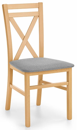 Krzesło ELIOR Vegas, brązowe, 43x45x90 cm Elior