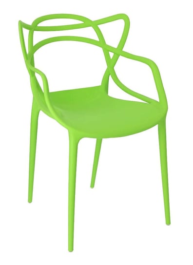 Krzesło ELIOR Wilmi, zielone, 40x52x82 cm Elior