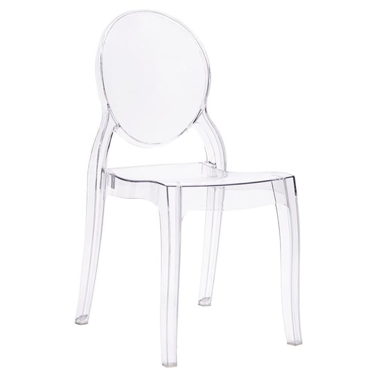 Krzesło ELIZABETH transparentne - poliwęglan King Home