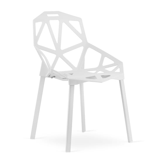 Krzesło ESSEN - białe Leobert
