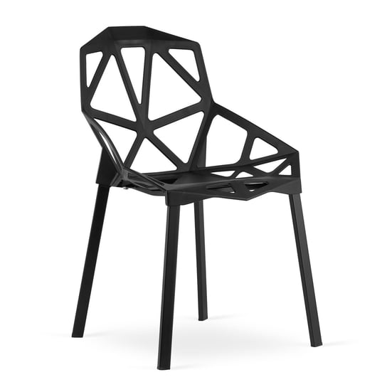 Krzesło ESSEN - czarne Leobert