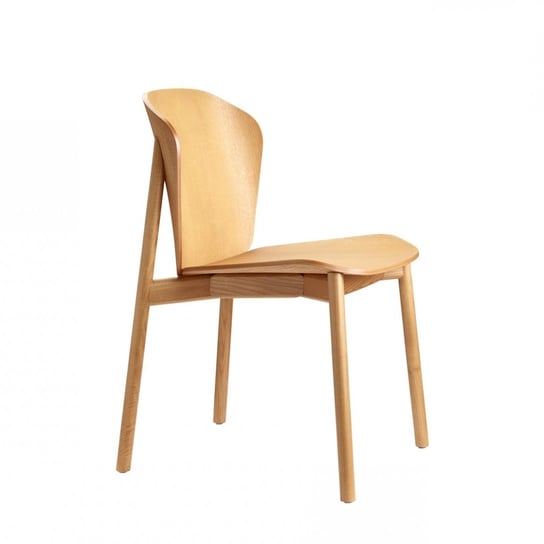 Krzesło Finn drewniane jasny orzech SCAB Design