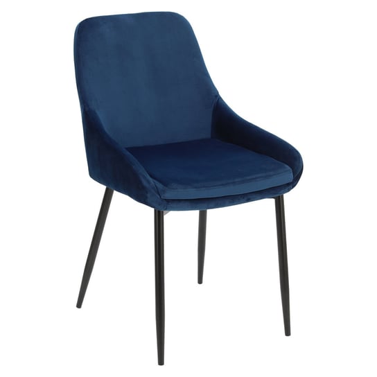 Krzesło Floyd Velvet niebieskie Intesi