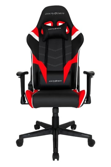 Krzesło Gamingowe Dxracer Seria Progress Czarno-Czerwono-Białe DXRacer