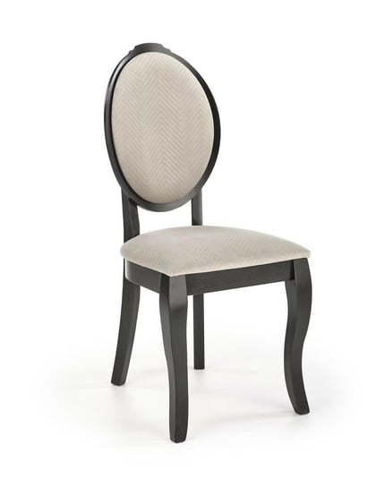 Krzesło Gilbert czarne/beżowe Intesi