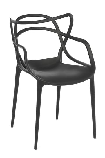 Krzesło HOME INVEST INTERNATIONAL, antracytowe, 82,5x51,5x44 cm HOME INVEST INTERNATIONAL