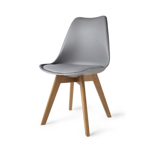Krzesło HOMEKRAFT Brekka, szare, 83x48x57 cm, 2 szt. Homekraft
