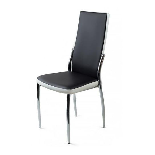 Krzesło HOMEKRAFT Dublo, czarne, 104x44x42 cm, 4 szt. Homekraft