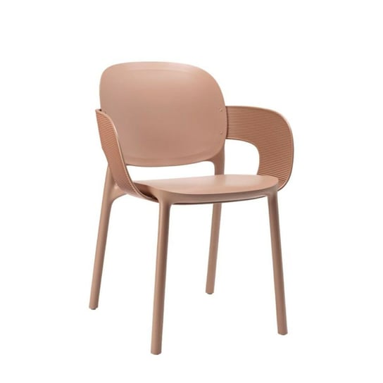 Krzesło Hug z podłokietnikami carmel SCAB Design
