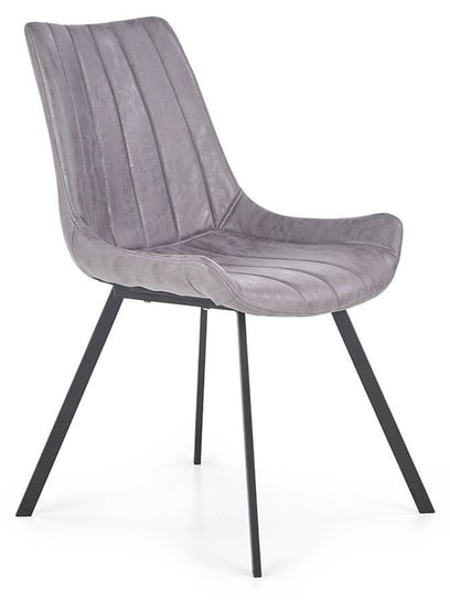 Krzesło industrialne ELIOR Faran, popielate, 43x54x85 cm, 1 szt. Elior