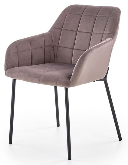 Krzesło industrialne ELIOR Zeppen, popielate 57x58x80 cm Elior