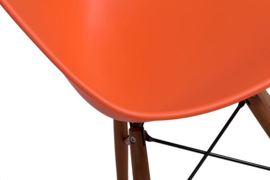 Krzesło INTENSI Rush DSW, pomarańczowe, 46x51x90 cm Intesi