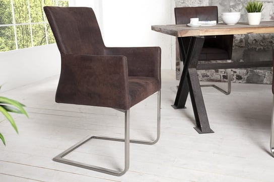 Krzesło INTERIOR Armando dark, coffee, 95 cm INTERIOR