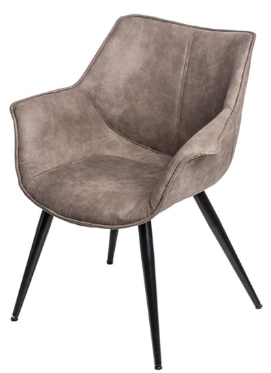 Krzesło INTESI Lord, brązowe, 66x69x78,5 cm Intesi