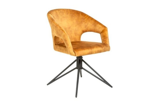 Krzesło INVICTA INTERIOR ETERNITY, musztardowy, 58x60x79 cm Invicta Interior