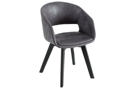 Krzesło INVICTA INTERIOR Nordic Star, szaro-czarne, 42x38 cm Invicta Interior