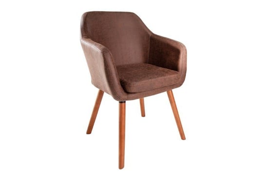 Krzesło INVICTA INTEROR SUPREME, brązowe, 57x62x83 cm Invicta Interior