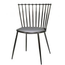Krzesło jadalniane Glamour Celano silver/grey Artehome