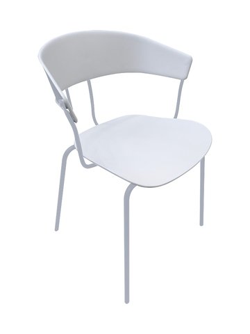 Krzesło JETT jasnoszare - polipropylen, metal King Home