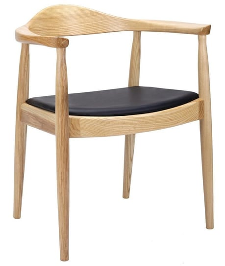 Krzesło KARE DESIGN Viva, biało-brązowe, 58x48x77 cm Kare Design