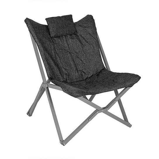 Krzesło kempingowe BO-CAMP Relax Edmonton, czarne, 96x78x80 cm Bo-camp
