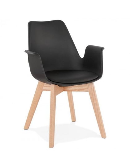 Krzesło KOKOON DESIGN Alcapone, czarne, 82x58,5x50 cm Kokoon Design
