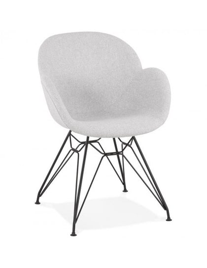 Krzesło KOKOON DESIGN Capri, jasnoszary-brązowe, 81x53x45 cm Kokoon Design