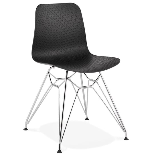 Krzesło KOKOON DESIGN Fifi, czarno-chrom, 83x44x40 cm Kokoon Design