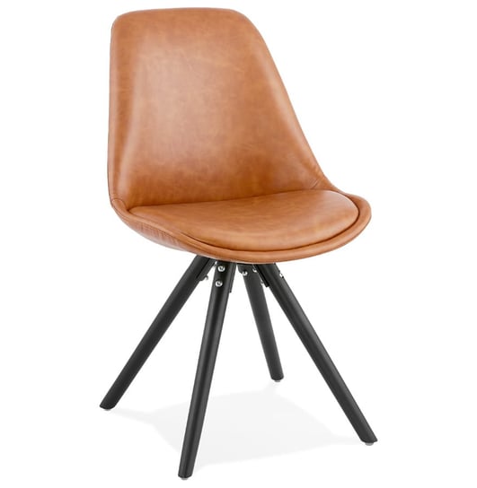 Krzesło KOKOON DESIGN Steve, brązowo-czarne, 82x44x40 cm Kokoon Design