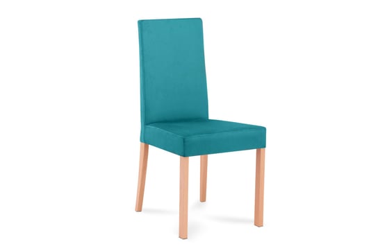 Krzesło KONSIMO Chrysi, buk turkusowy, 45x95x49, 5 cm Konsimo