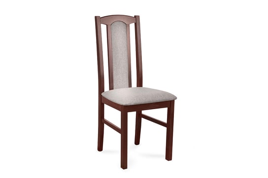 Krzesło KONSIMO Cibus, orzech-ciemnobeżowe, 43x94x40 cm Konsimo