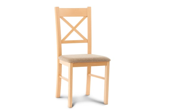 Krzesło KONSIMO Cram, buk-beżowe, 43x94x43 cm Konsimo
