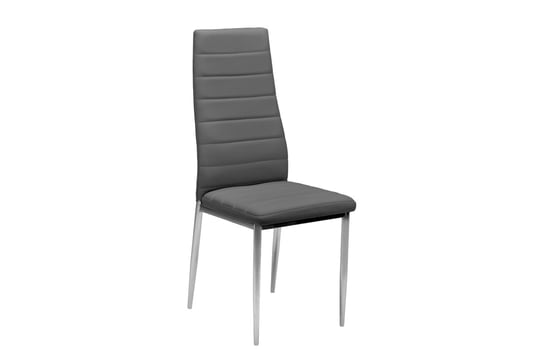 Krzesło KONSIMO GLABER szare, 42x96x46 cm Konsimo