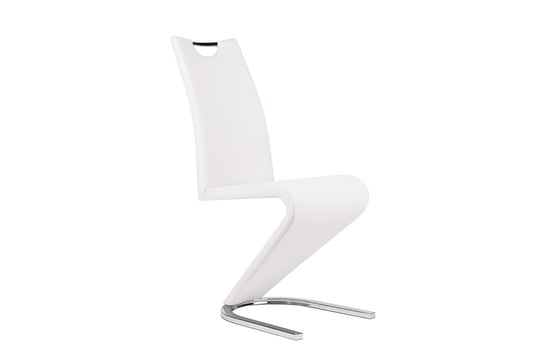 Krzesło KONSIMO IGUS, białe, 46x102x49 cm Konsimo