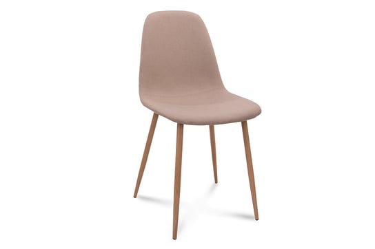 Krzesło KONSIMO MATRIS beżowo-dąb, 44x87x52 cm Konsimo
