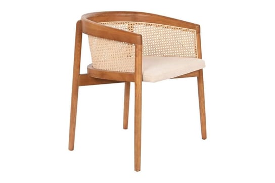Krzesło kubełkowe z plecionką wiedeńską Erla MIA home