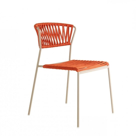 Krzesło Lisa Filo szaro-pomarańczowe SCAB Design
