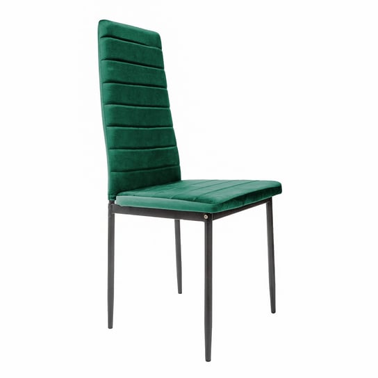 Krzesło Mak zielone Welurowe do salonu do jadalni do kuchni Begryf BEGRYF
