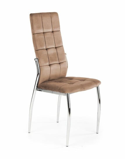 Krzesło Melani beżowe velvet Intesi