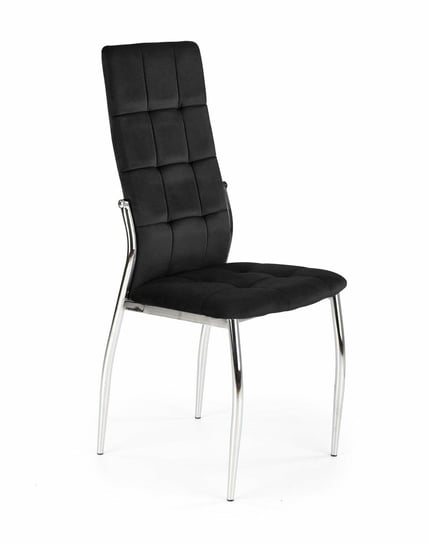 Krzesło Melani czarne velvet Intesi