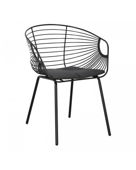 Krzesło Metalowe Krzesło Sligo Czarne MIA home
